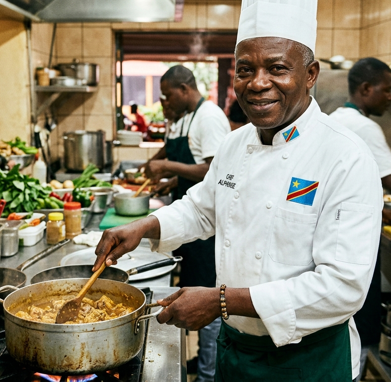 Albert MUMBA - Chef Cuisinier